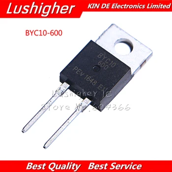 

10pcs BYC10-600 TO220 BYC10 TO-220 BYC10-600B