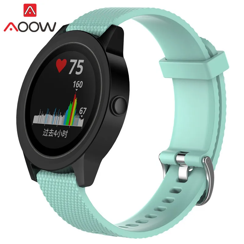 20 мм 22 мм силиконовый ремешок для samsung Galaxy часы Garmin Amazfit замена Браслет часы Группа ремешок для Шестерни Спорт S2 S3