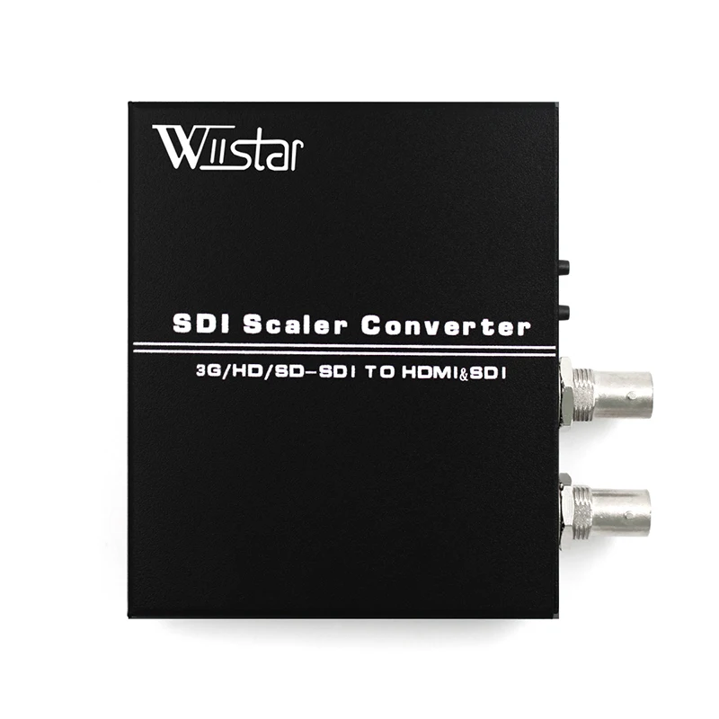 

Wiiistar SDI to HDMI Scaler BNC to HDMI Converter with SDI loop Support SD HD 3G-SDI SDI2HDMI