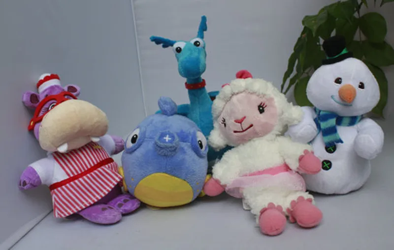 

Плюшевые игрушки из м/ф «врач макшэпин», 14-35 см