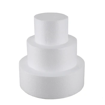 

Round Cake Dummy 4 inch / 6 inch/ 8 inch (Cake Dummy Set 4 inch 6 inch 8 inch)