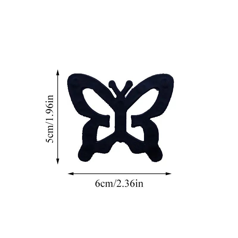 3 шт./компл. симпатичная застежка для бюстгальтера с бабочками невидимые застежки