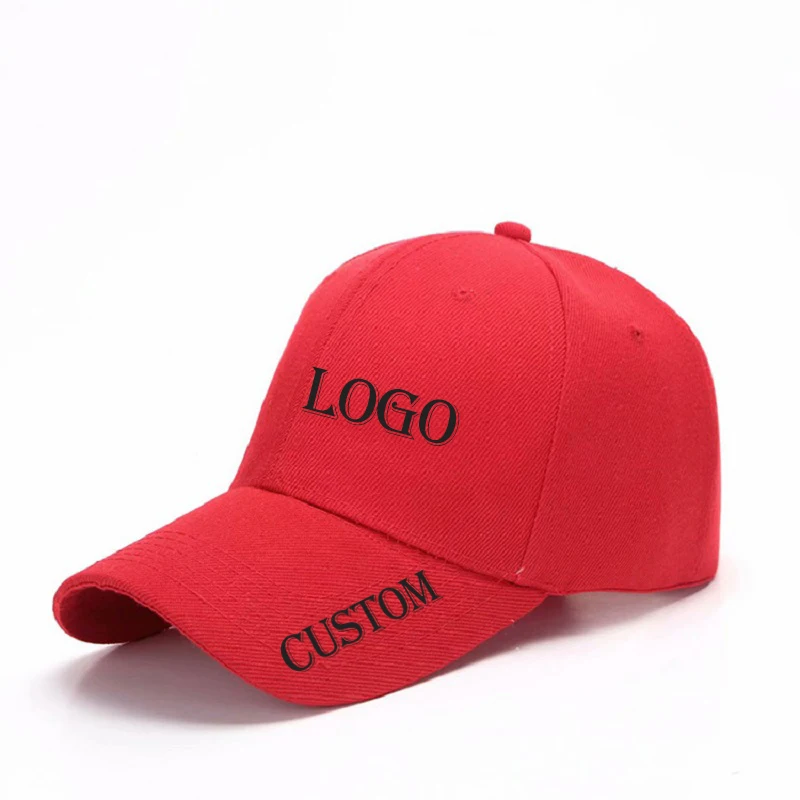 

vip link custom logo Caps Light Board Solid Color Cap Men Cap Baseball Outdoor Sun Hat Fashion