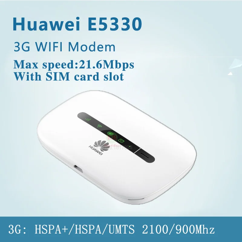 Разблокированный Wi Fi роутер Huawei E5330 3G мобильный мини Mifi карманная точка доступа