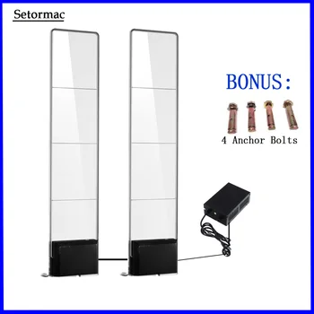 

RF8.2Mhz Security Tag System Acrylic EAS System Sound Light Alarm Retail Theft Alarm System Anti Shoplifting System