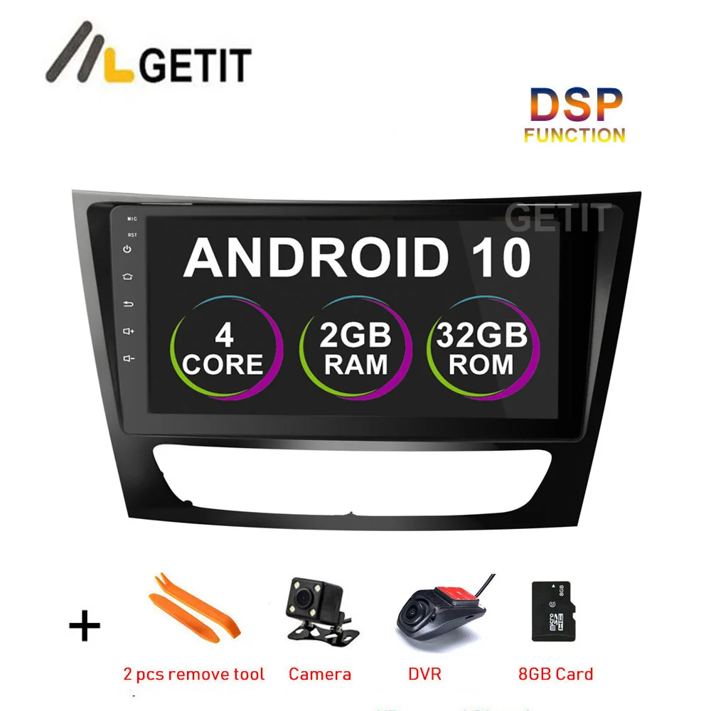 Автомагнитола 9 &quot стерео-система на Android 10 с GPS для Mercedes Benz E-class W211 E200 E220 E300 E350 E240 E270