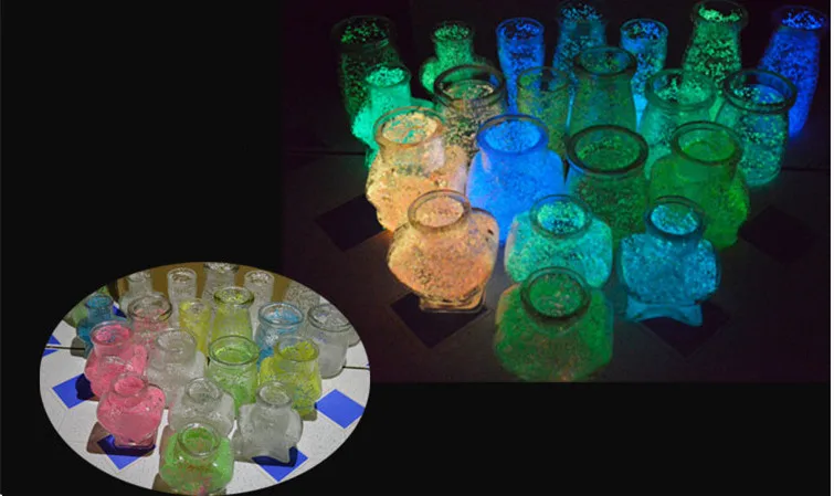 Luminous Sand Stones Garden Park Road Pebbles Glow In Dark Ornaments For Party Aquariums Fish Tank Decoration Stone Ornaments