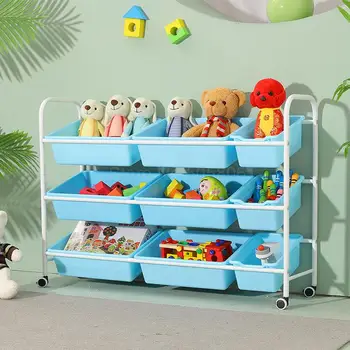 

Children's Toy Storage Rack Simple Baby Toy Shelf Rack Multi-layer Storage Organizer Toy Storage Cabinet