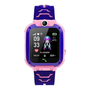 

Q12 Children's Smart Watch Multi-function Watch Positioning Two-way Call Deep Waterproof Fully Compatible For IOS Android