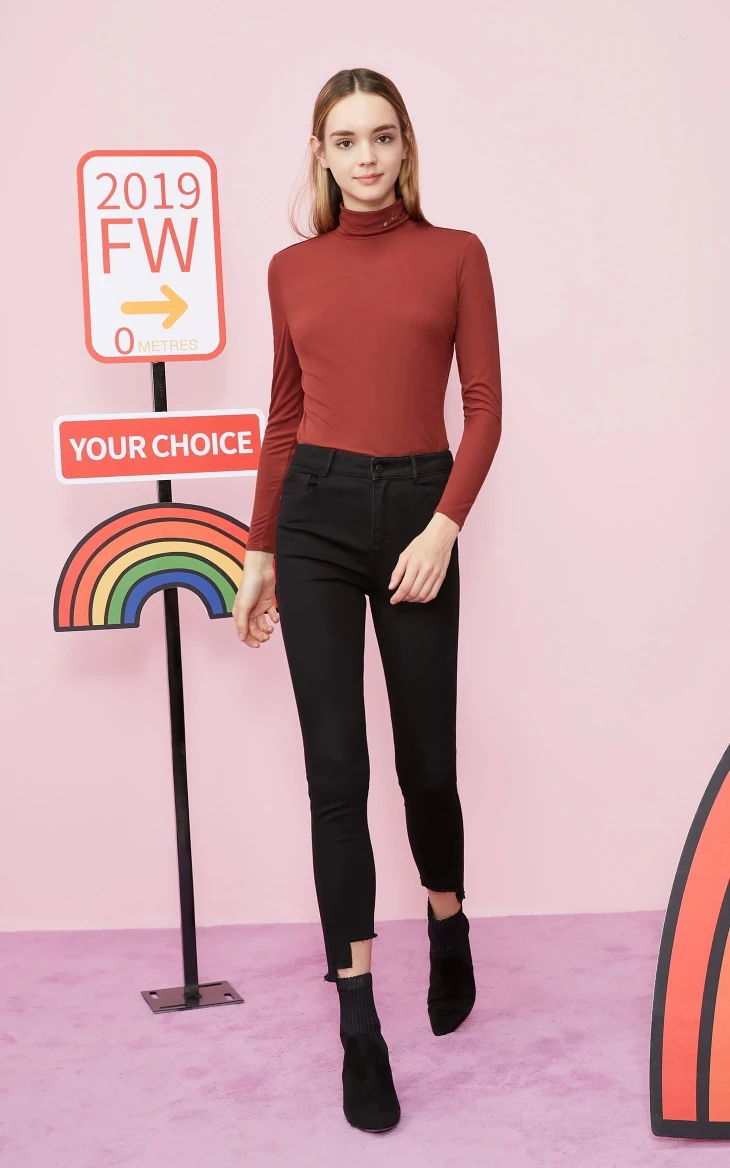 Vero Moda новые женские Нерегулярные манжеты обтягивающие укороченные джинсы | 319349549