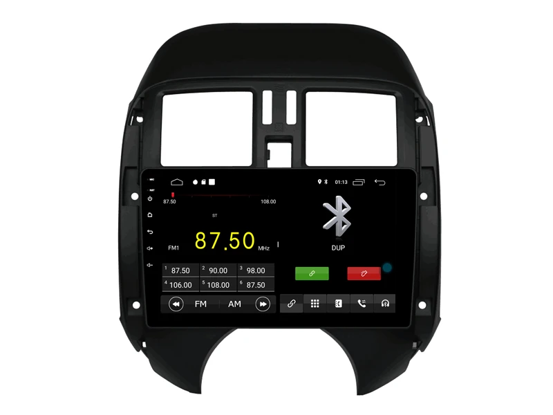 Top WITSON 10.2" FULL HD TOUCH SCREEN Android 9.0  Car GPS Multimedia Navigation for NISSAN SUNNY 2011 Car DVD Player 2