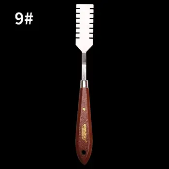 

Stainless Steel Paint Palette Spatula Knife Mixing Scraper for Artist Oil Painti