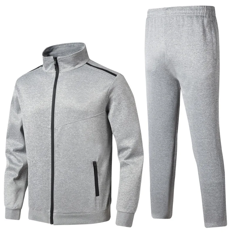 A+++ Jersey sport pak mannen sport pak losse sportkleding mannen en najaar fitness running pak warm running sportkleding