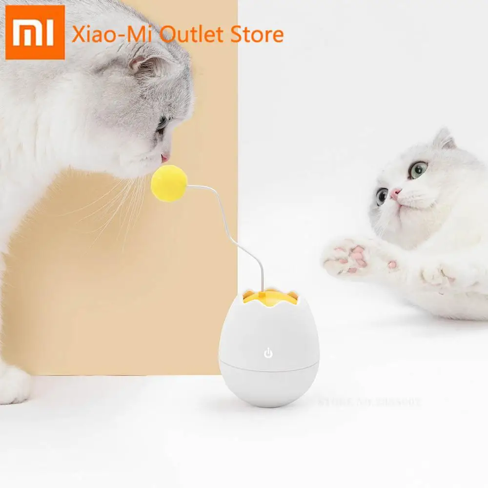 

Xiaomi Youpin FURRYTAIL Eggshell Electric Toy Smart Companionship Fun Modeling Quiet Operation Environmental Peace Of Mind