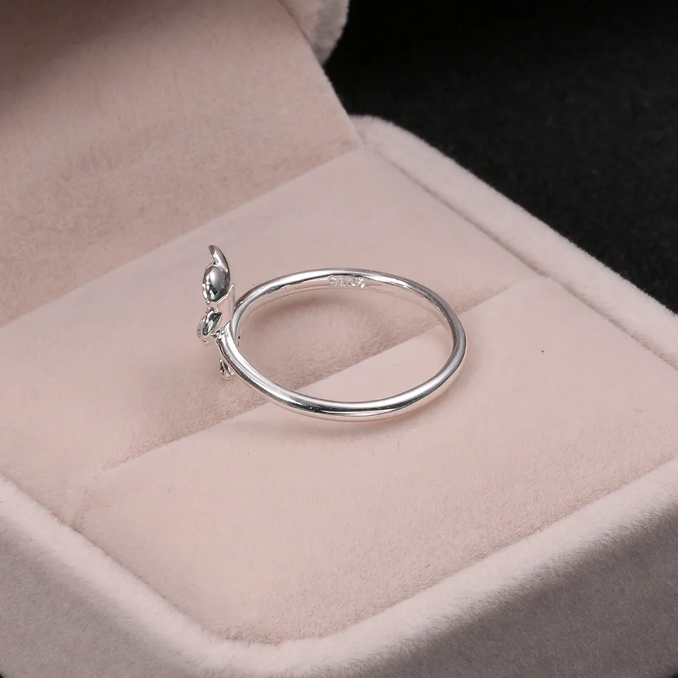 Серебро 925, ювелирное изделие, фиолетовое циркониевое Вишневое кольцо, простое модное серебряное кольцо для женщин, обручальное, свадебное, элегантное, аксессуары