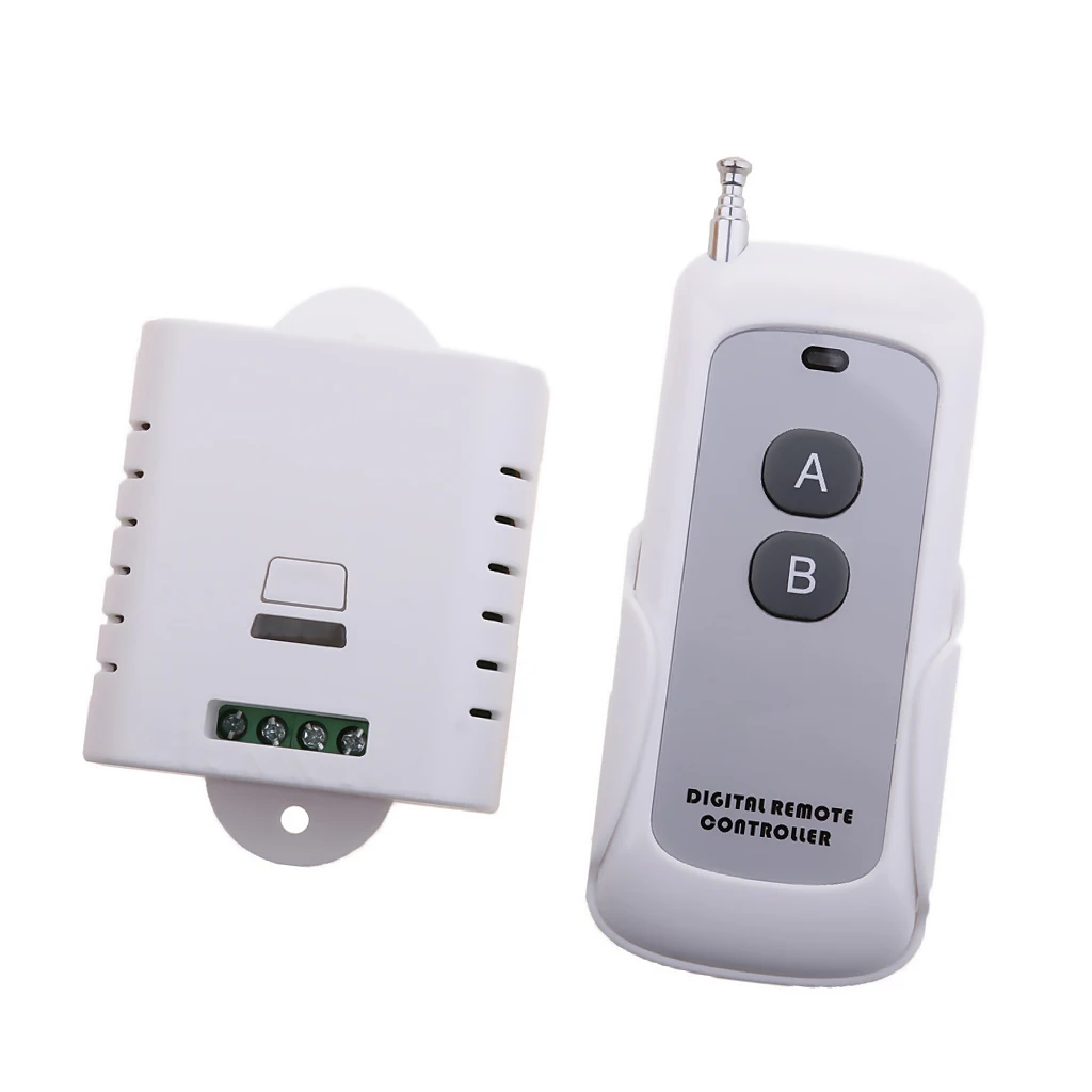 85-250V реле 1CH RF пульт дистанционного управления дверной переключатель передатчик+ приемник 500m
