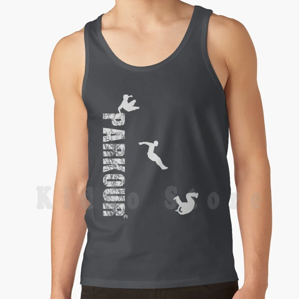 

Parkour - Urban Traceur tank tops vest 100% Cotton Urban Urban Streetwear Streetstyle Parkour Is My Life Acrostreet