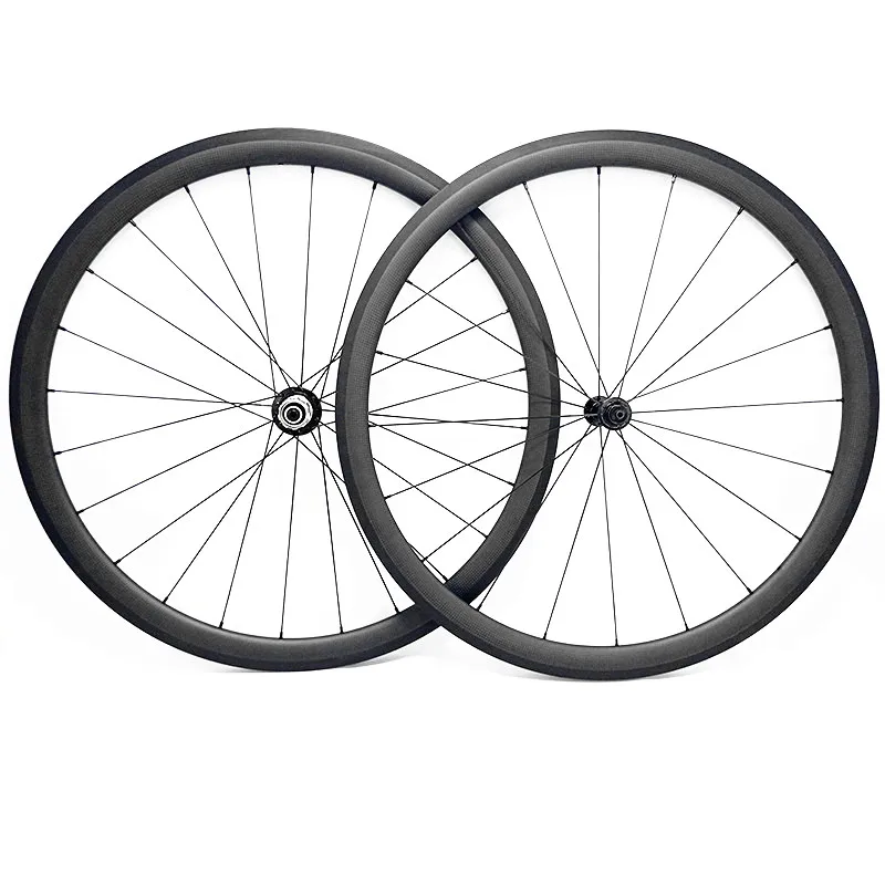 carbon wheels 700c 38x25mm Clincher or Tubular колесо для велосипеда bike wheel Powerway R13 100x9 130x9 wheelset Pillar 1432 |