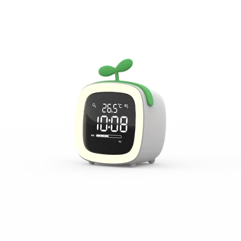 

Bedside Night Light Personalized Large Lazy Cartoon Electronic Alarm Clock Wake Up Led Digital Alarm Clock 2020 Homedecor II50NZ