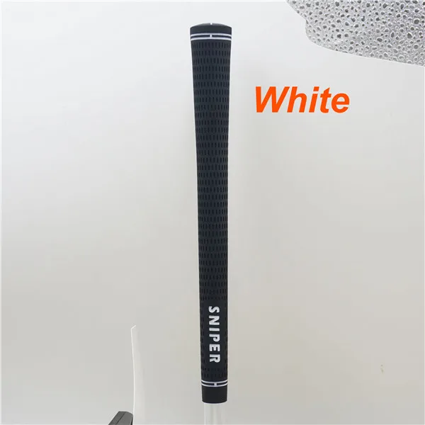 white Ручка для гольфа Sinaibo SNIPER golf детский клуб fli общая резиновая ручка 10 шт./лот - Цвет: white