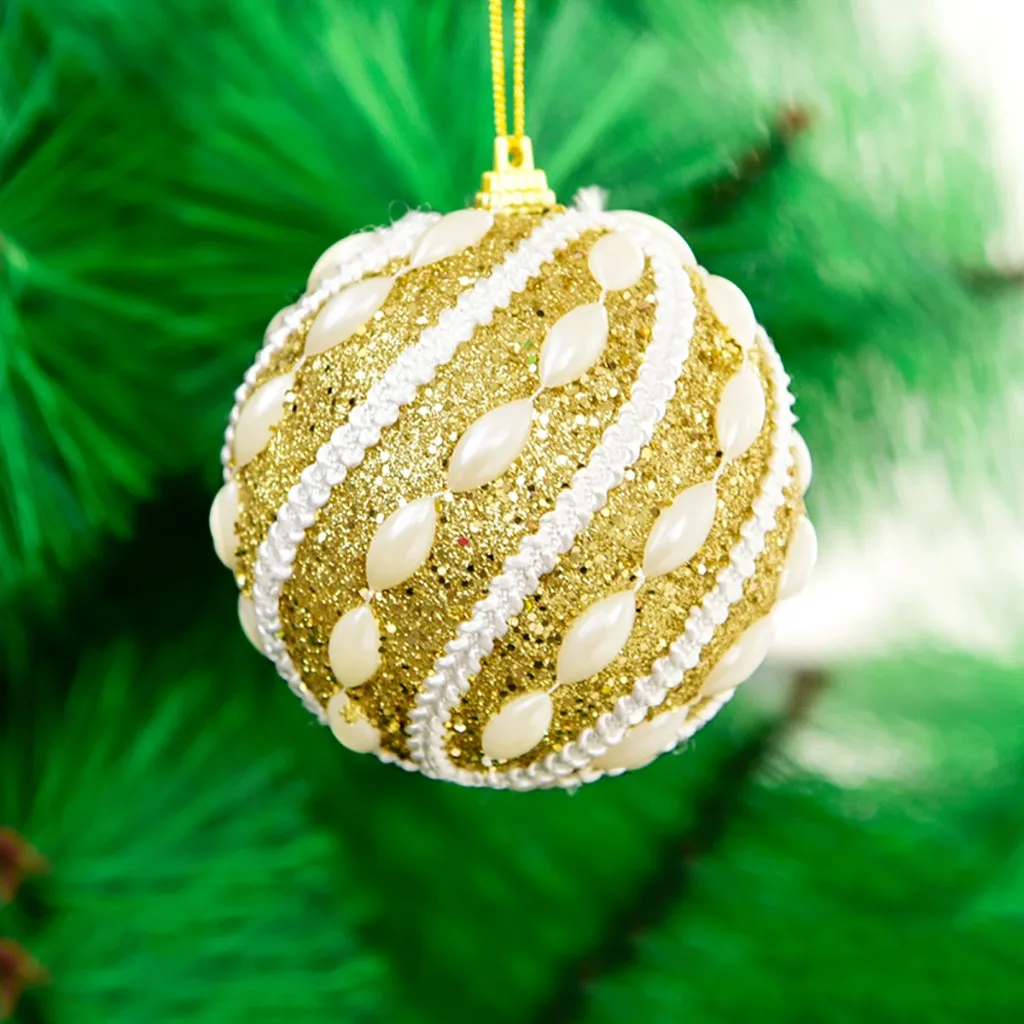C Рождественский шар, дерево, орнамент, Рождественские шары, украшения, Рождественский шар, украшения, безделушки, вечерние, свадебные украшения, 8 см FO25