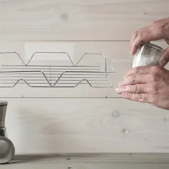 

1pc Hanging Storage Shelf Bathroom Corner Shelf Traceless Storage Rack Bathroom Rack