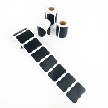 Waterproof Chalkboard Kitchen Spice Label Stickers Home Jam Jar Bottle Tags Blackboard Labels Stickers 150pcs/roll Bottle Tags