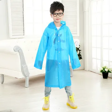 Милый детский плащ из полиэстера с динозавром; непромокаемое пальто для улицы; непроницаемое пончо для детей; Желтая дождевая куртка для мальчиков и девочек - Цвет: Free Size