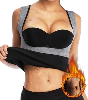

Women Sweat Neoprene Waist Trainer Corset Slimming Sauna Vest Tummy Control Body Shaper for Weight Loss Faja Shapewear
