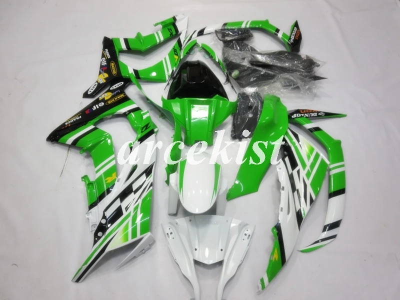 ABS полный обтекатель комплект подходит для kawasaki Ninja ZX-10R ZX10R 2011 2012 2013 Кузов Набор 11 12 13 14 15 черный матовый