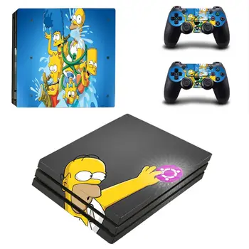 

Anime Sticker For PS4 Slim Skin For Sony Playstaion 4 Slim Cover Decal + 2Pcs Gamepad Controller Joystick