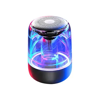 

Portable Wireless Bluetooth Speaker Mini Colorful light Portable Music Sound Box Handsfree Outdoor Bass Subwoofer