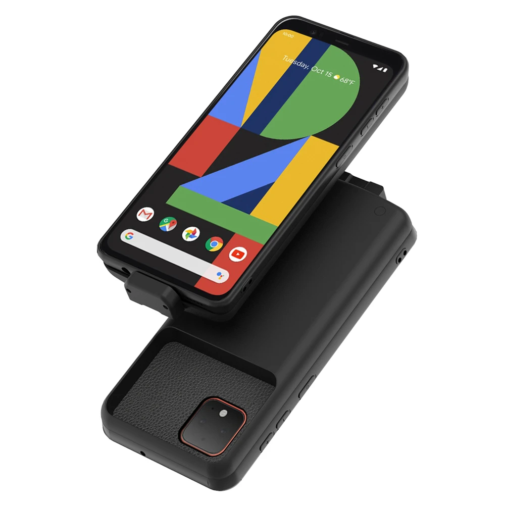 Расширенный чехол для аккумулятора телефона для Google Pixel 4 XL, магнитное запасное зарядное устройство для Google Pixel 4XL power Bank Co