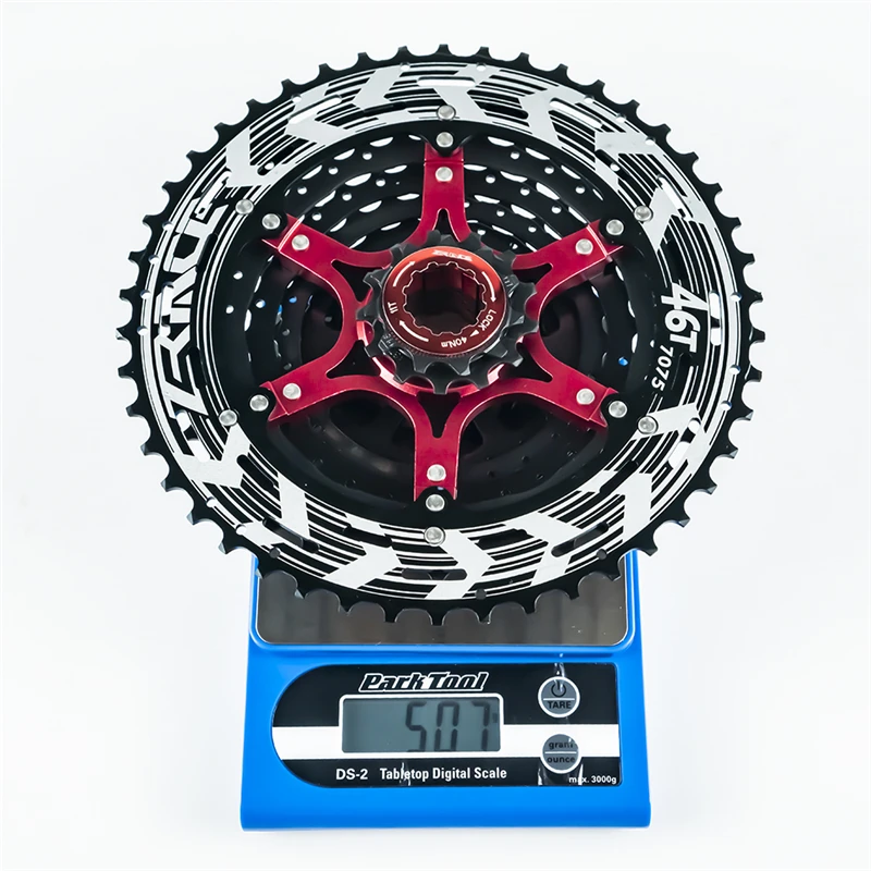 Zracing Alpha велосипедный светильник 11s вес кассеты 11 скоростей MTB велосипед ультра-светильник Freewheel 11-46 T/50 T/52 T совместим с 9-11s концентратор - Цвет: 11S 11-46T 507g