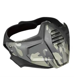 Máscara táctica de media cara para Paintball, gafas militares de protección, BB Gun Shooting CS, accesorios de caza, casco rápido