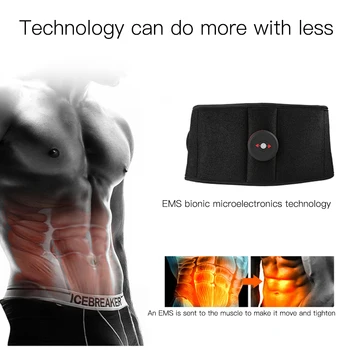 

Smart EMS Shaping Body Belt Body Slimming Fitness Abdominal Vibration Massage Home Sports Fitness Abdominal Muscle Massage Belt