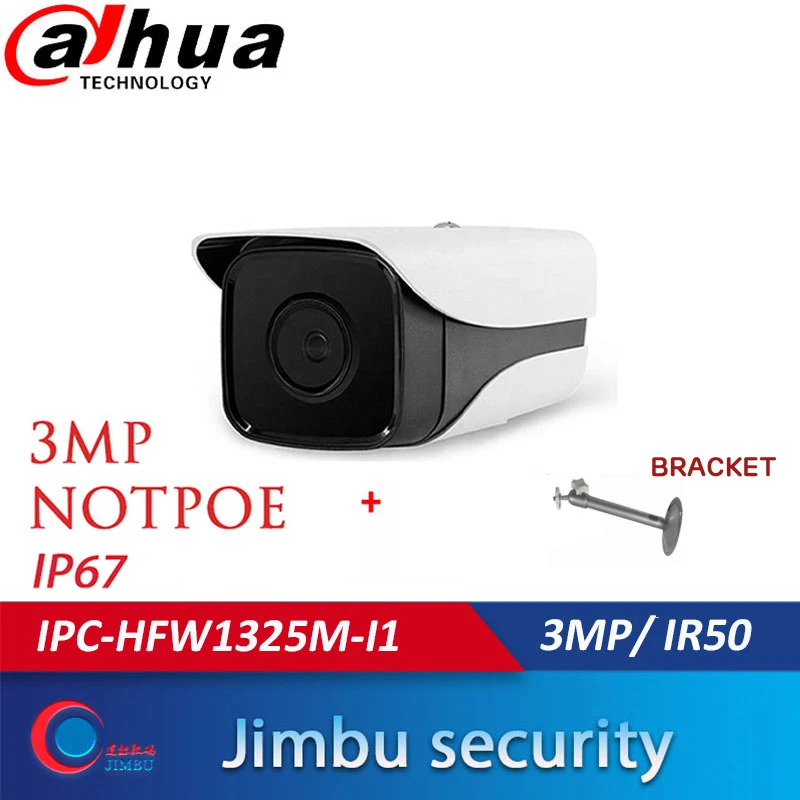 Dahua 3MP IP камера IPC HFW1325M I1 Замена HFW4305S H.264 IP67 ONVIF IR 50M купольная видеонаблюдения 3DNR