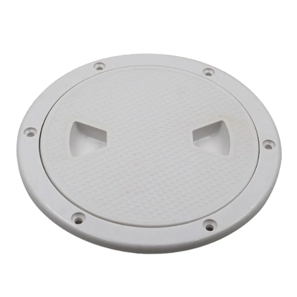 White Non Slip 4' Deck Inspection Access Hatch Cover For Marine Water Tight