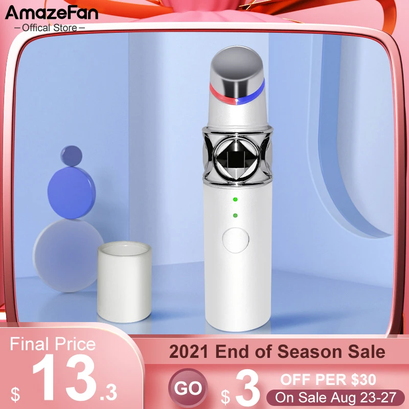 Роликовый массажер для глаз от горячих/холодных сообщений против морщин