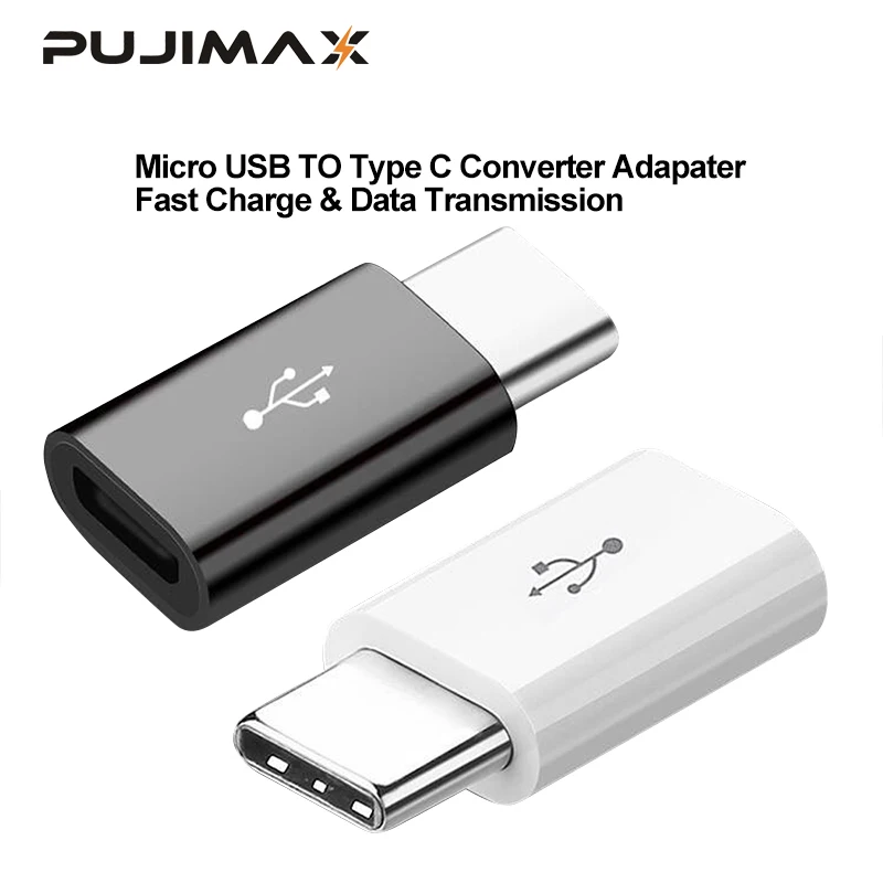 PUJIMAX адаптер Micro Usb штекер type-c Micro usb конвертер typec адаптер для huawei Macbook Oneplus Xiaomi зарядное устройство