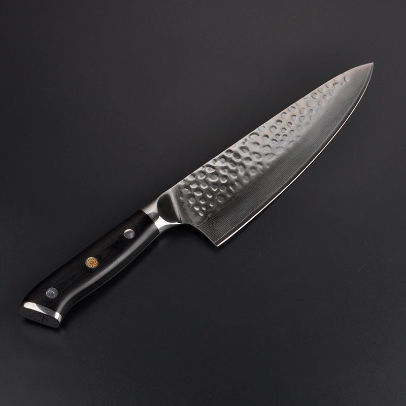 

8inch Chef Knife VG10 Damascus Steel Gyuto Knive Professional Kitchen Knife Slicing Sushi Filleting Japan Knife