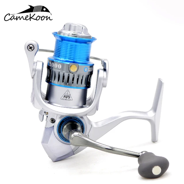 CAMEKOON Saltwater Spinning Used Once Fishing Reel Aluminum Body Rotor