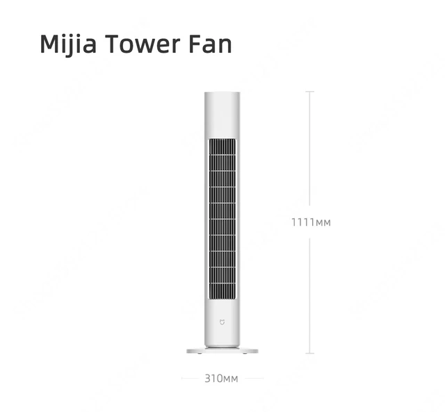 Xiaomi Mijia Dc Frequency Conversion Tower Fan | Xiaomi Mijia Smart Tower  Fan - Dc - Aliexpress
