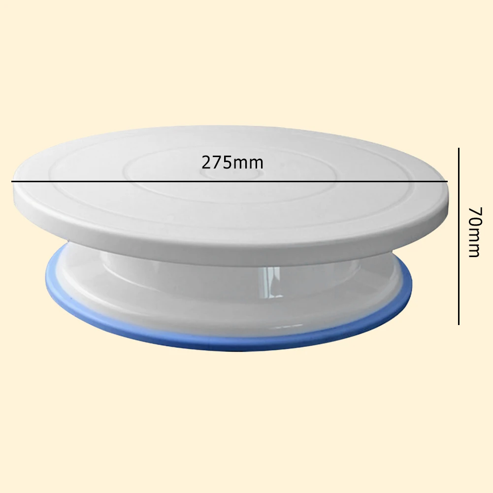 Пластиковая форма для торта, вращающаяся противоскользящая круглая подставка для торта, инструмент для украшения кухни, инструмент для выпечки