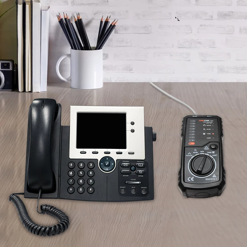 Проводной трекер LOMVUM RJ45 RJ11 детектор кабеля устройство для обнаружения линии Ethernet