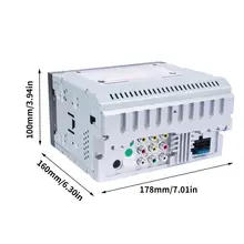 6,2 дюймовый RK-6617B 2DIN автомобильный мультимедийный плеер управление рулем fm-радио беспроводные звонки Hands-free автомобильный медиаплеер