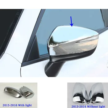 

Car ABS Chrome Decoration Stick Rear View Rearview Side Glass Mirror Cover Trim Frame For Mazda CX-5 CX5 2013 2014 2015 2016