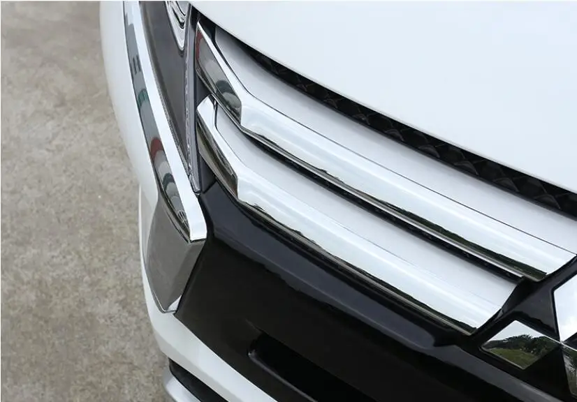Сетчатая решетка бампера для автомобилей Mitsubishi Eclipse Cross Хромированная передняя