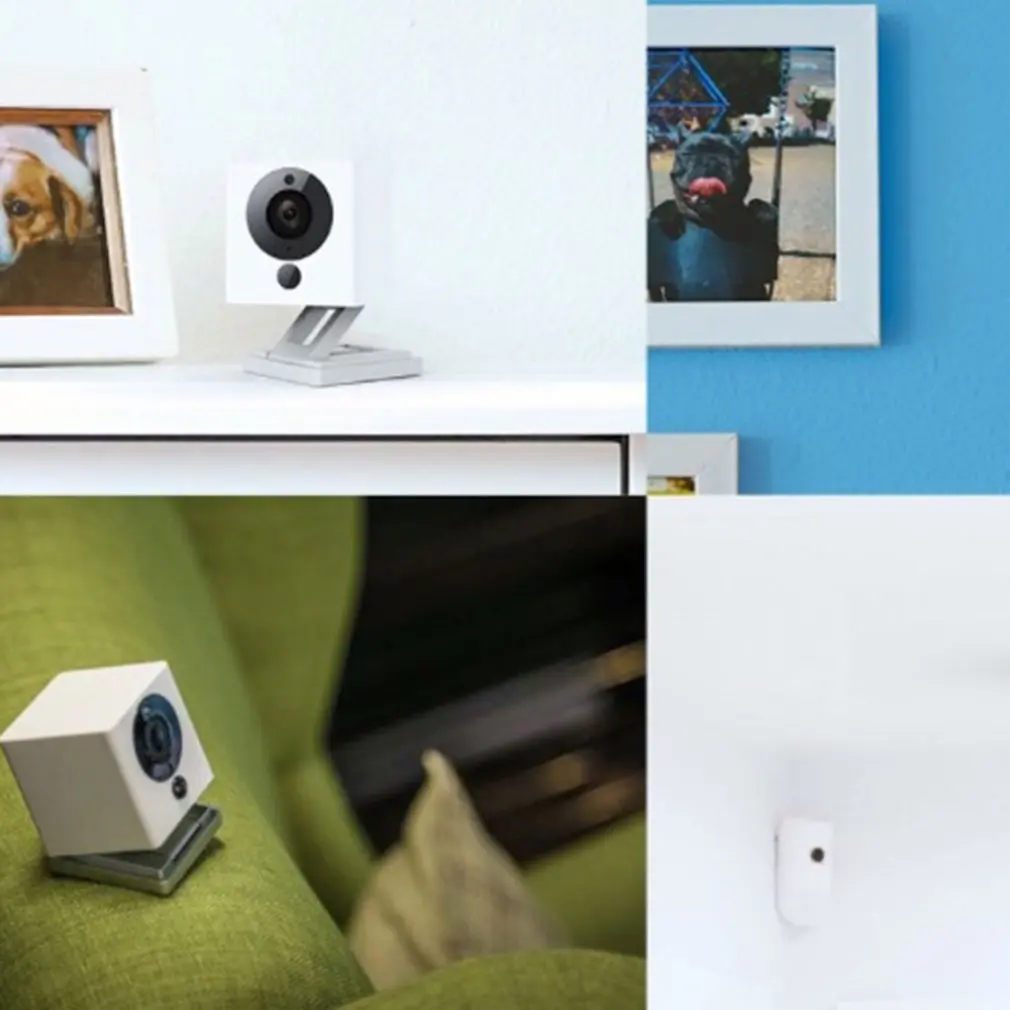 Wyze Cam 1080P Hd Indoor Wireless Smart Home Camera With Night Vision 2-Way Audio Person Detection Works With Alexa