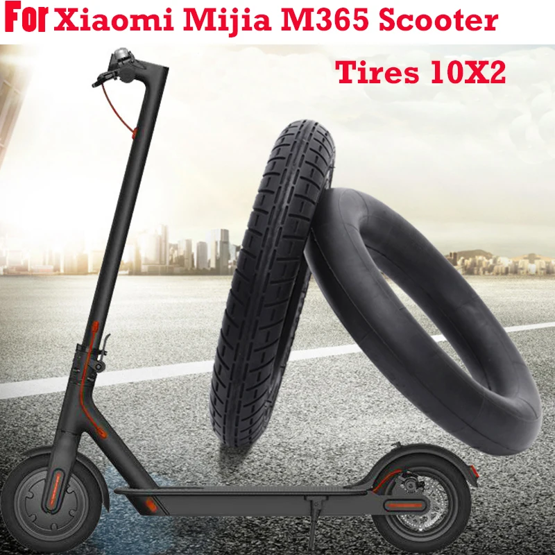 10 Inches Updated Tire for Xiaomi M365 Scooter New Version Tyre Inflation Wheel Tubes Outer Tires Electric | Спорт и развлечения
